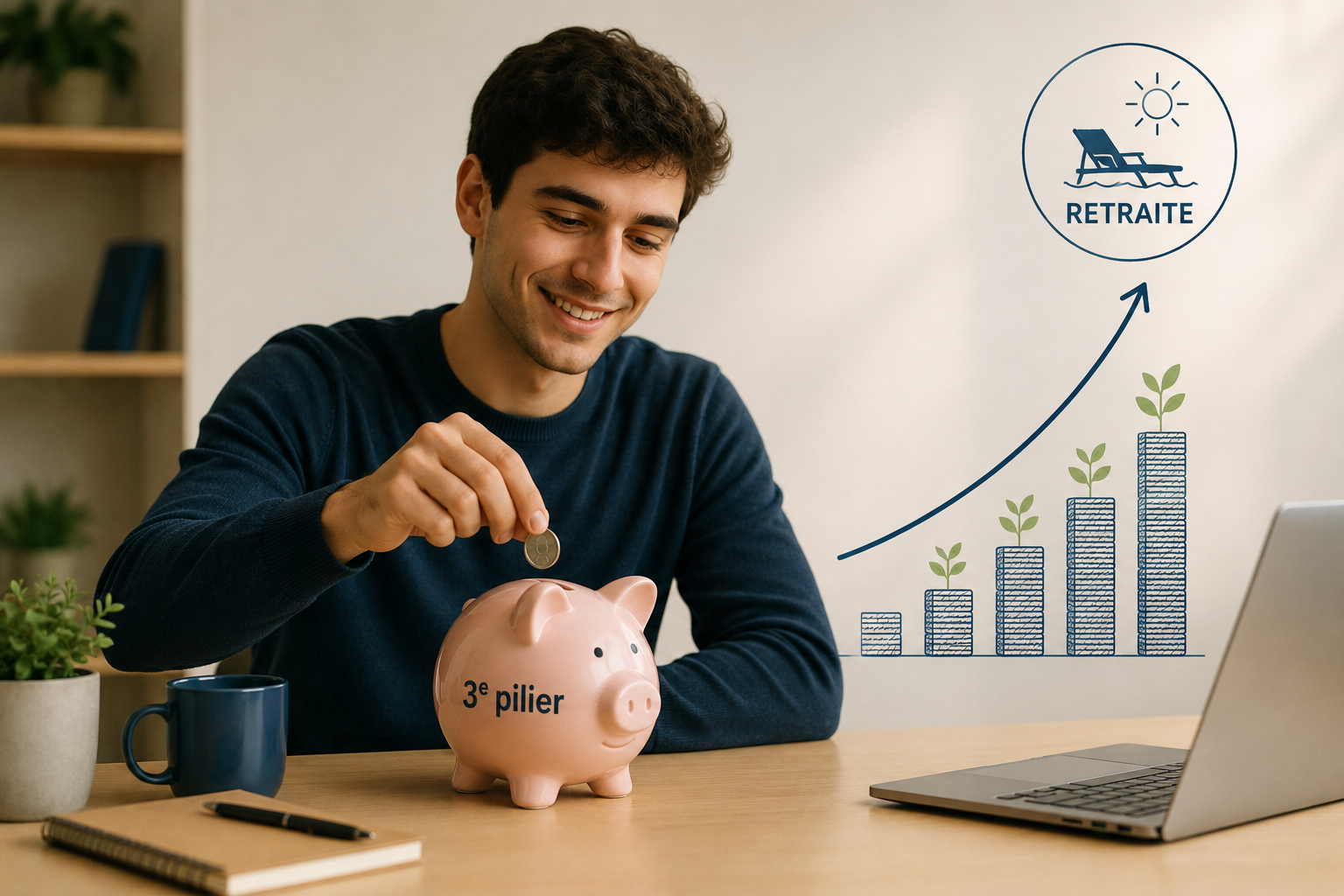3e pilier en 2026 : combien verser pour maximiser votre déduction fiscale ?