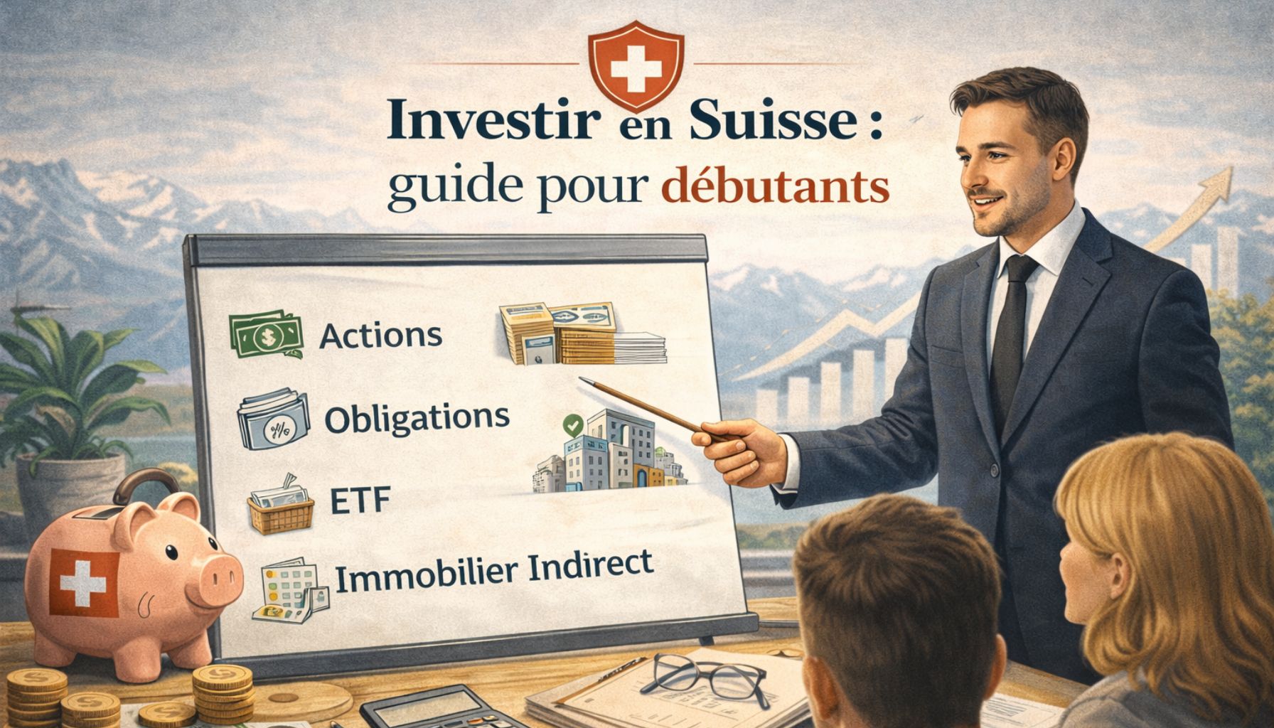 Comment commencer à investir en Suisse ?