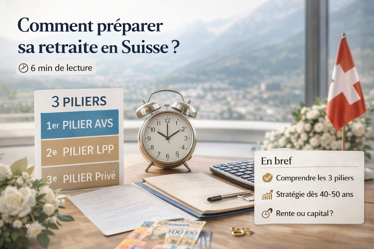 Comment préparer sa retraite en Suisse ?