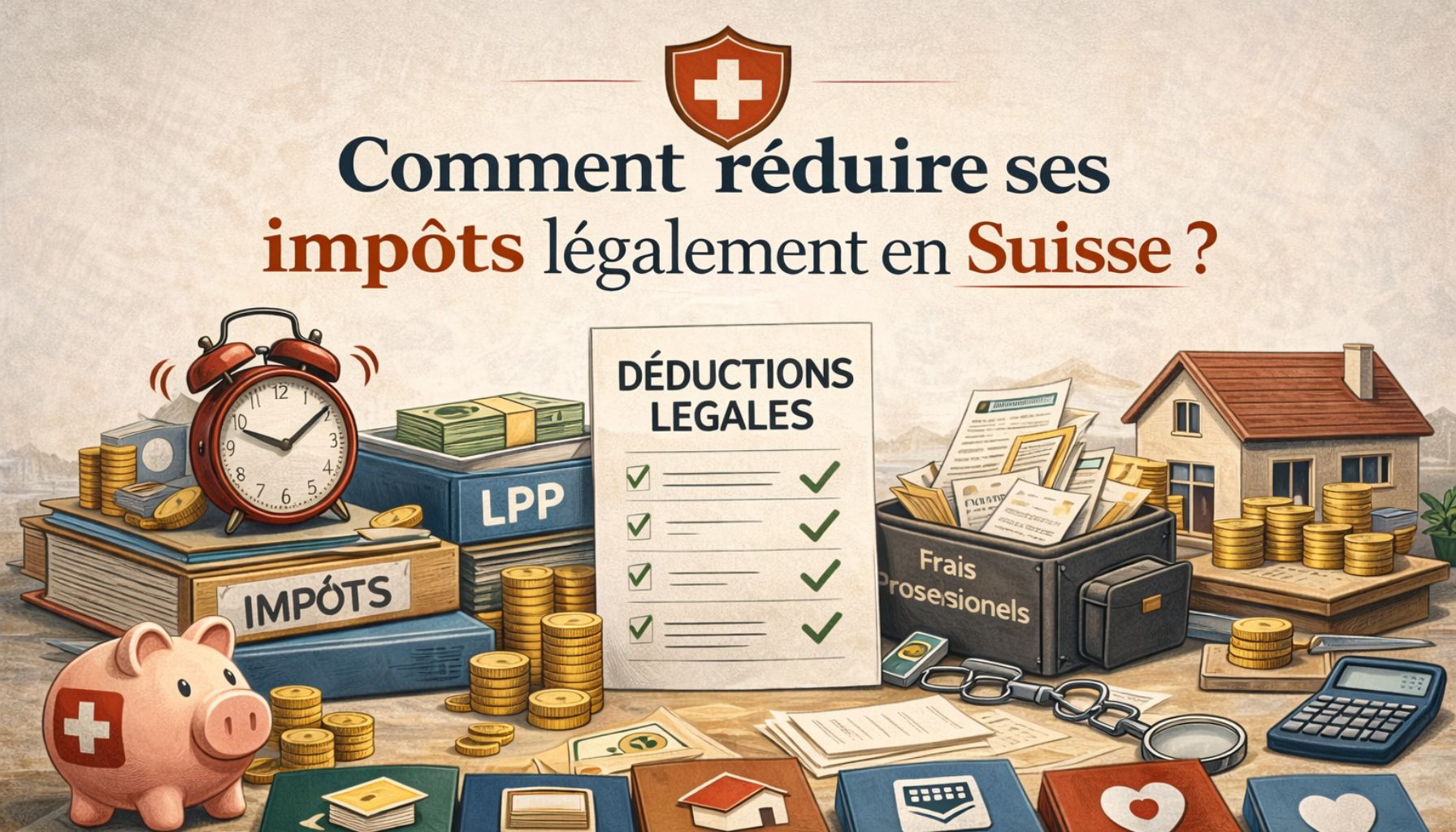 Comment réduire ses impôts légalement en Suisse ?